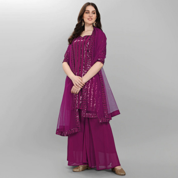 https://www.dailysales.in/products/purple-embroidered-sequined-silk-georgette-semi-stitched-dress-material