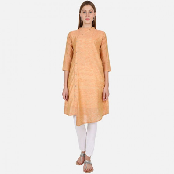 https://www.dailysales.in/products/women-orange-solid-a-line-cotton-kurta