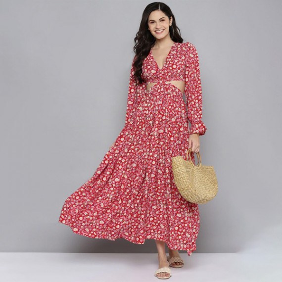 https://www.dailysales.in/products/red-beige-floral-waist-cut-out-maxi-dress