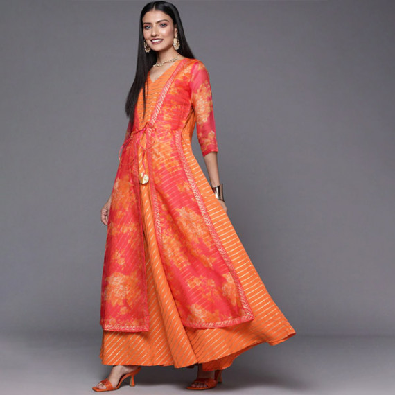 https://www.dailysales.in/products/orange-striped-ethnic-maxi-dress